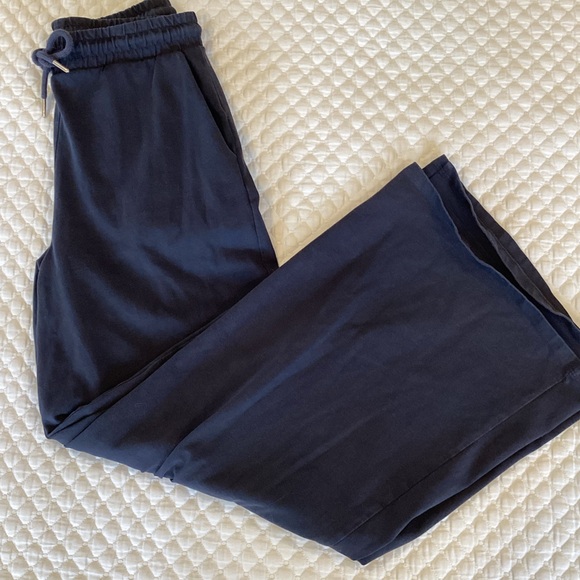 Zara Thick Cotton Wide Led Opening Sweatpants M - Picture 8 of 11